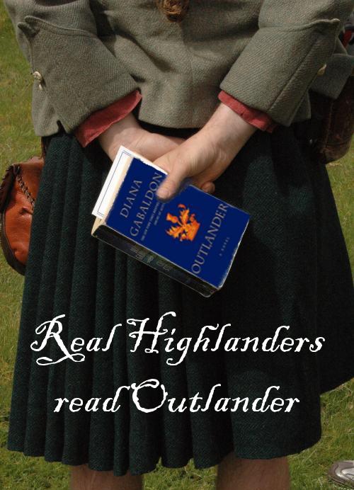 Real Highlanders Read Outlander